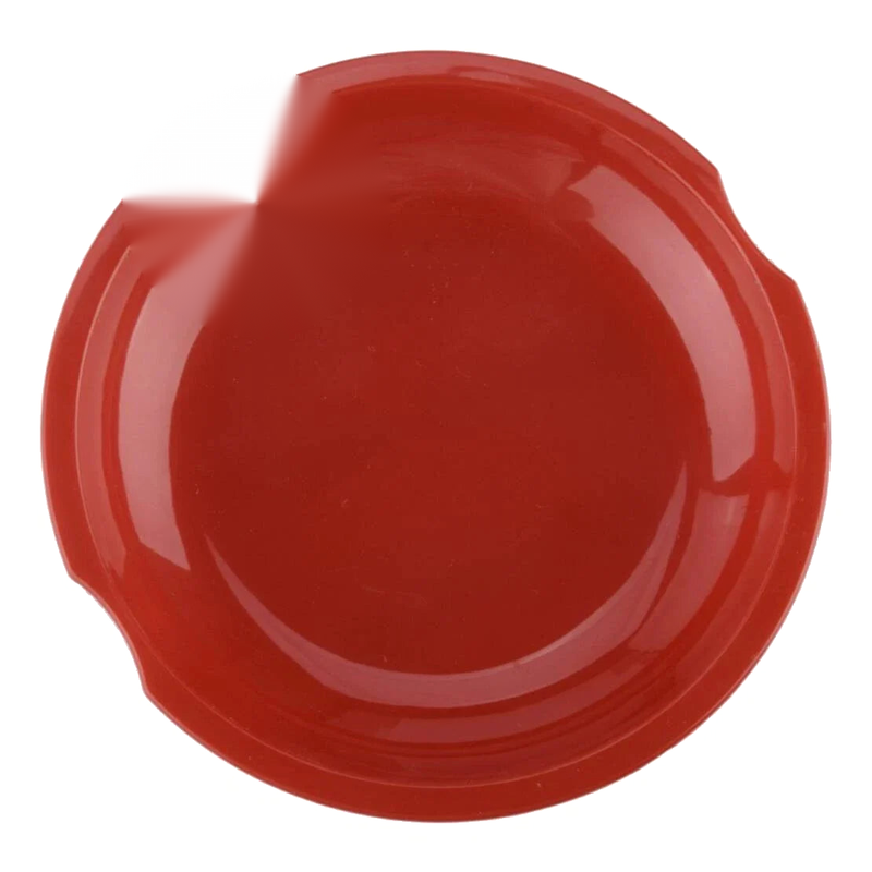 Jeep Wrangler JK Red Exterior Door Handle Dish Cover (2007-2017)