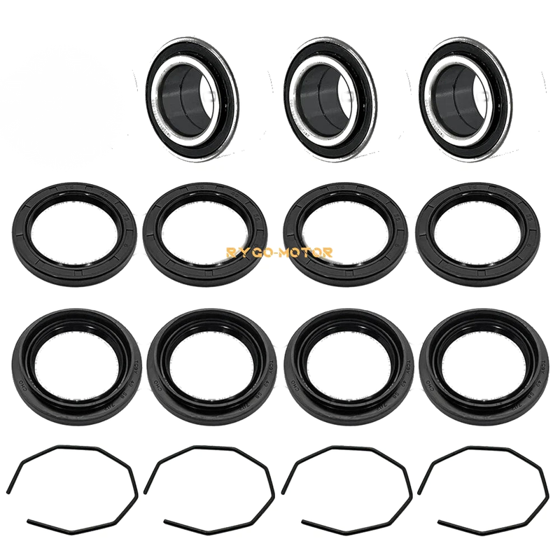 Arctic Cat 300 2x4 4X4 Front & Rear Wheel Hub Bearings Seals (1998–2004)