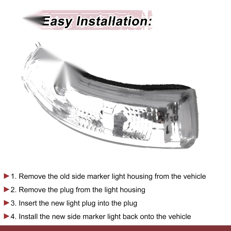 Kia Optima Front Right LED Turn Signal Light (2009-2010)