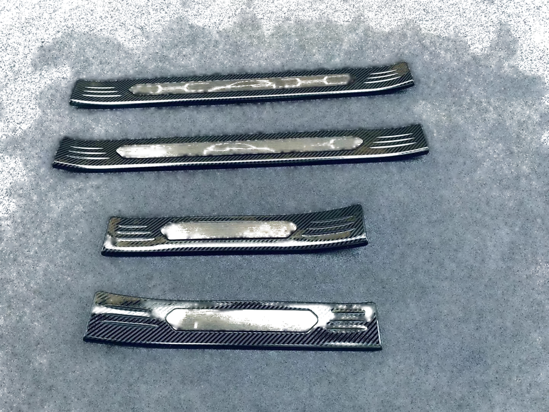 Toyota Harrier Venza Outer Door Protector Sill Cover Trim (2020-2024)