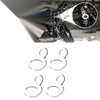 Motorcycles 4 x Stainless Steel Tie Down Anchor Hooks