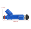 Toyota Yaris NCP130 1.3L 2NZ-FE 4PCS Fuel Injectors (2011-2020)