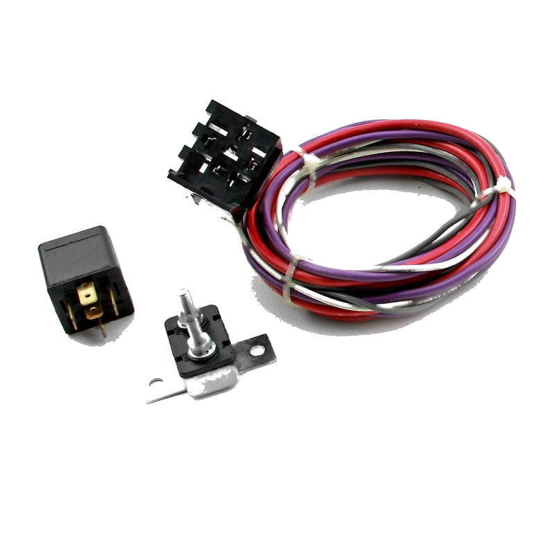 Car Electric Fan Wiring Harness Kit