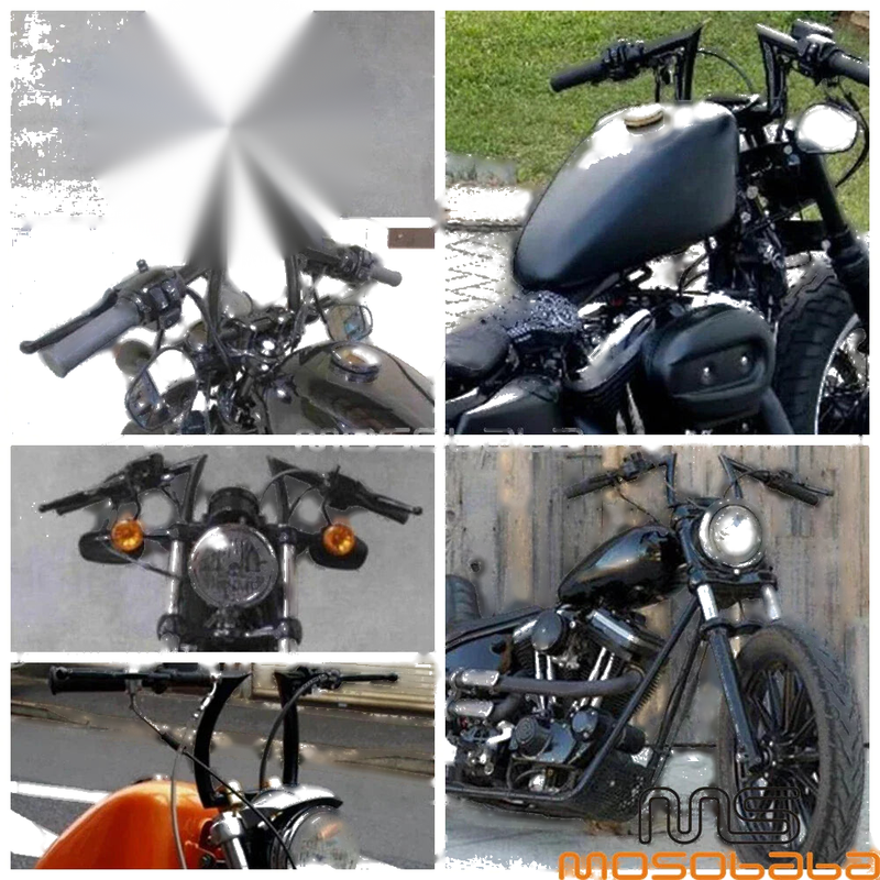 Chopper Bobber Custom - Black  

**Formatted Title:**  
1" Z-Bar Drag Ape Hanger Handlebar 8-3 / 4" Rise for Chopper Bobber - Black 1" Z-Bar Drag Ape Hanger Handlebar 8-3/4" Rise