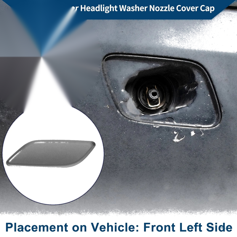 Honda Accord VIII (2008-2012) Dark Gray Front Left Washer Nozzle Cover
