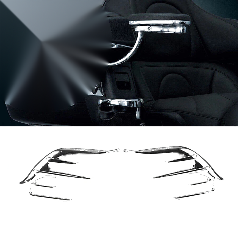 Honda Goldwing GL1800 Chrome Speaker Trim (2006-2017)