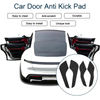 Ford Mondeo Black Door Anti Kick Pad Sticker Protector (2013)