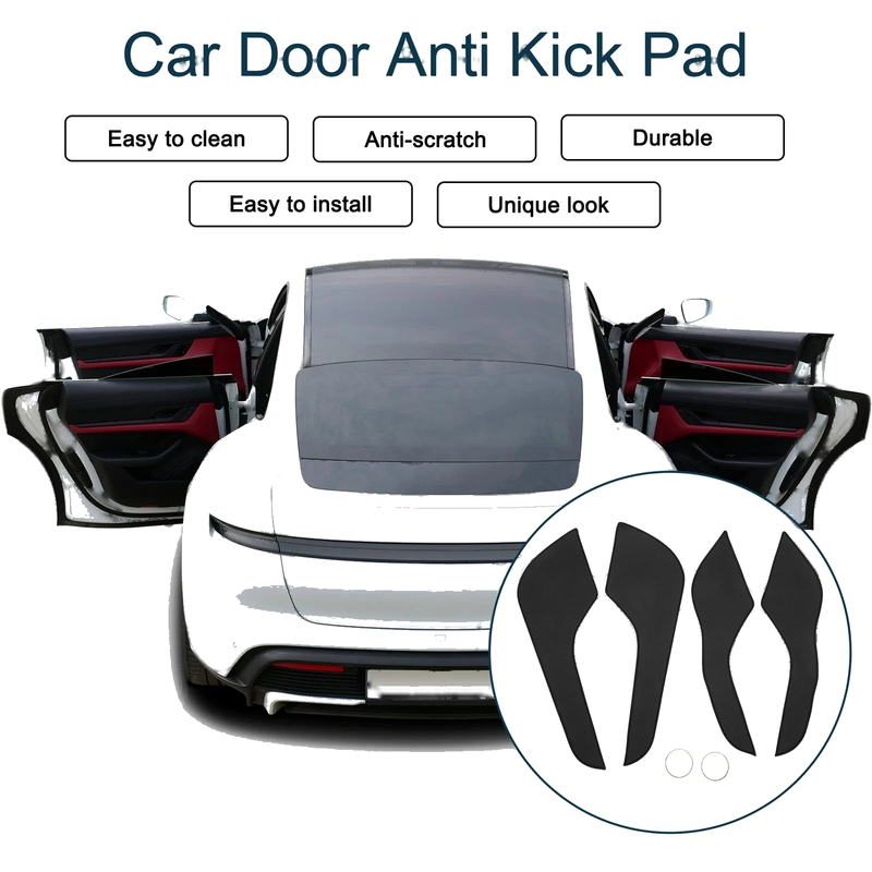 Ford Mondeo Black Door Anti Kick Pad Sticker Protector (2013)