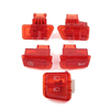 GY6 50 / 125 / 150cc Red Turn Signal Headlight Ignition Horn Switch Cap