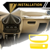 Jeep Wrangler JK (2007-2017) Yellow Glove Box Handle Switch Cover Trim