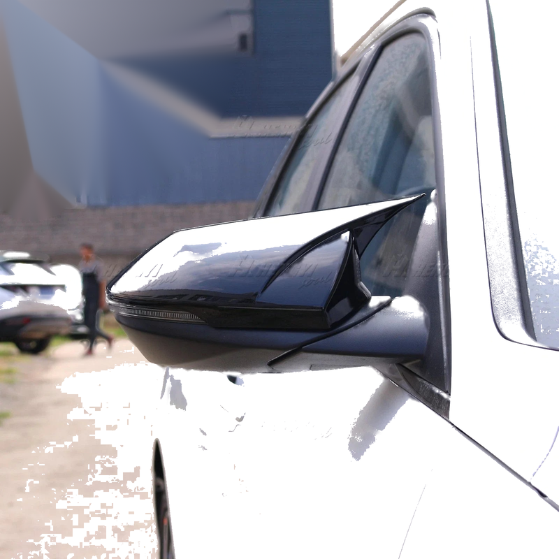 Hyundai Elantra Gloss Black Mirror Cover Cap (2023–2024)