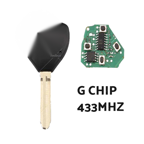 Toyota Hilux, Yaris, Corolla Car Remote Key (2009-2015)