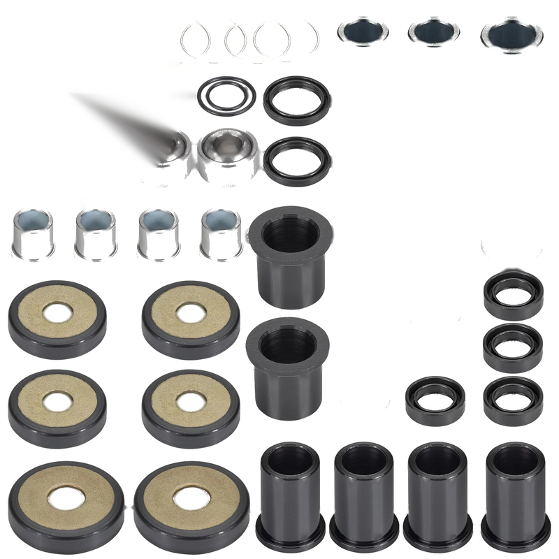 Honda Rincon 2 x Rear Upper & Lower A-Arm Bushing Shaft Kit (2003–2009)