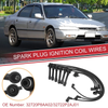 Honda Accord 7pcs Spark Plug Wire Ignition Coil Cable (1998-1999)