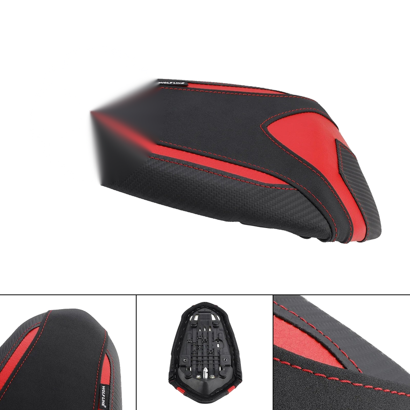 Triumph Street Triple 765 Rear Passenger Cushion Red (2019-2024)