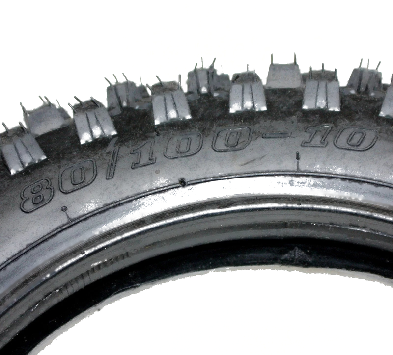 PIT PRO TRAIL Dirt Bike 12" Front & 10" Rear Knobby Tires & Tubes