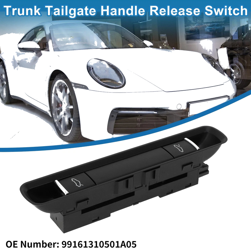 Porsche 911 718 Boxster Hood Decklid Release Trunk Switch
