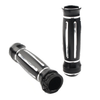 Harley Touring Black CNC Billet Aluminum 1" Handlebar Grips