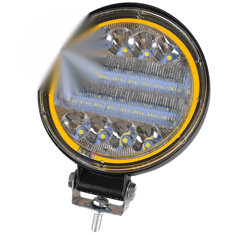ATV Truck LED Work Light Bar Round Spot Flood Driving Light