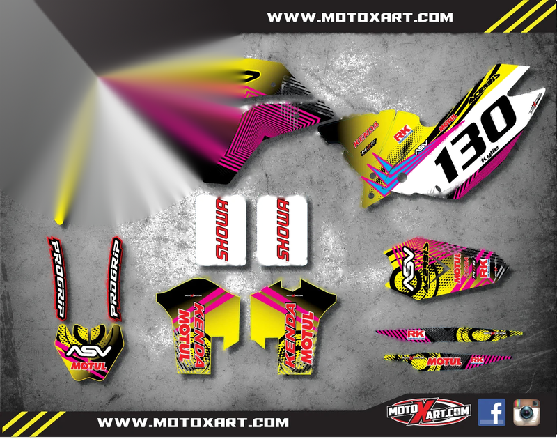 Husaberg FE 390, 450, 570, TE 250, 300 Sticker Kit (2009-2012)