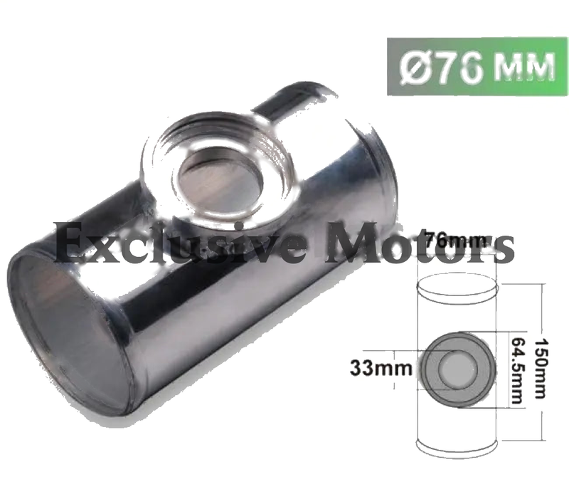 SSQV / SQV Blow Off Valves TK-BOV01FP76 76MM 3"  BOV FLANGE PIPE, Aluminum,6" long,