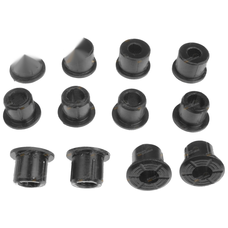 Navara D21 D22 2WD Spring & Shackle Polyurethane Bush Kit