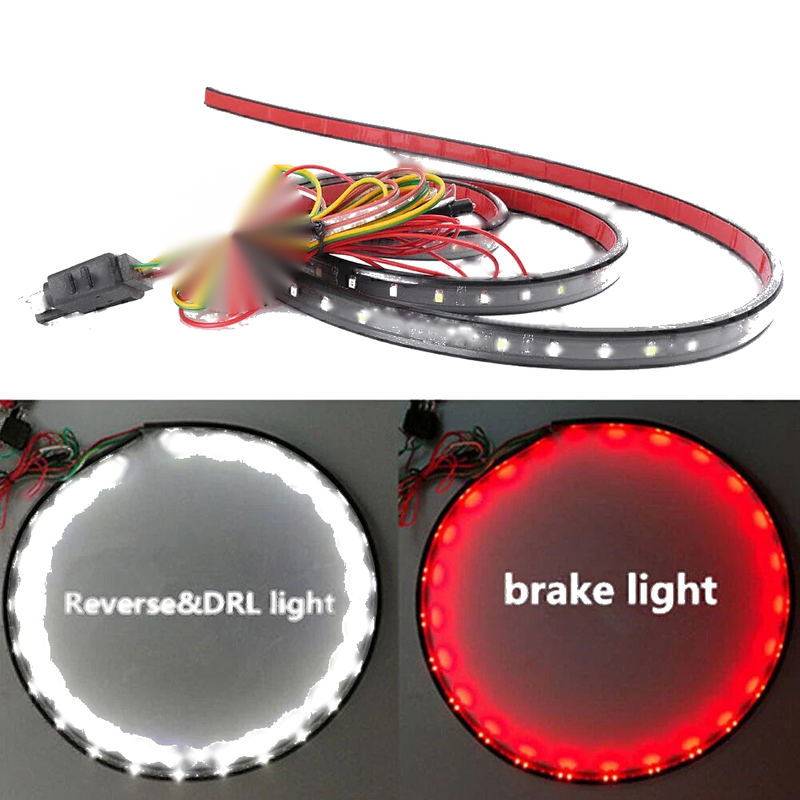 Truck SUV 60" 5-Function LED Strip Tailgate Bar Brake Signal Light