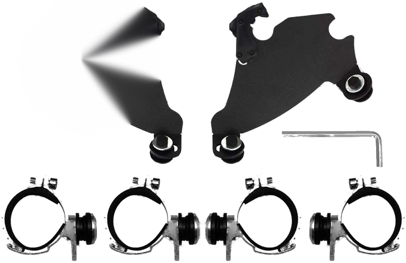 Harley Sportster 883 1200 48 72 Gauntlet Headlight Fairing Mount (1988-)