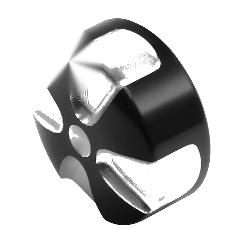 Harley Sportster XL883 Triple Tree Top Fork Nut Bolt Cover (2009-2013)