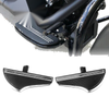 Harley Davidson Softail Black White Rear Passenger Foot Pegs (2018-2025)