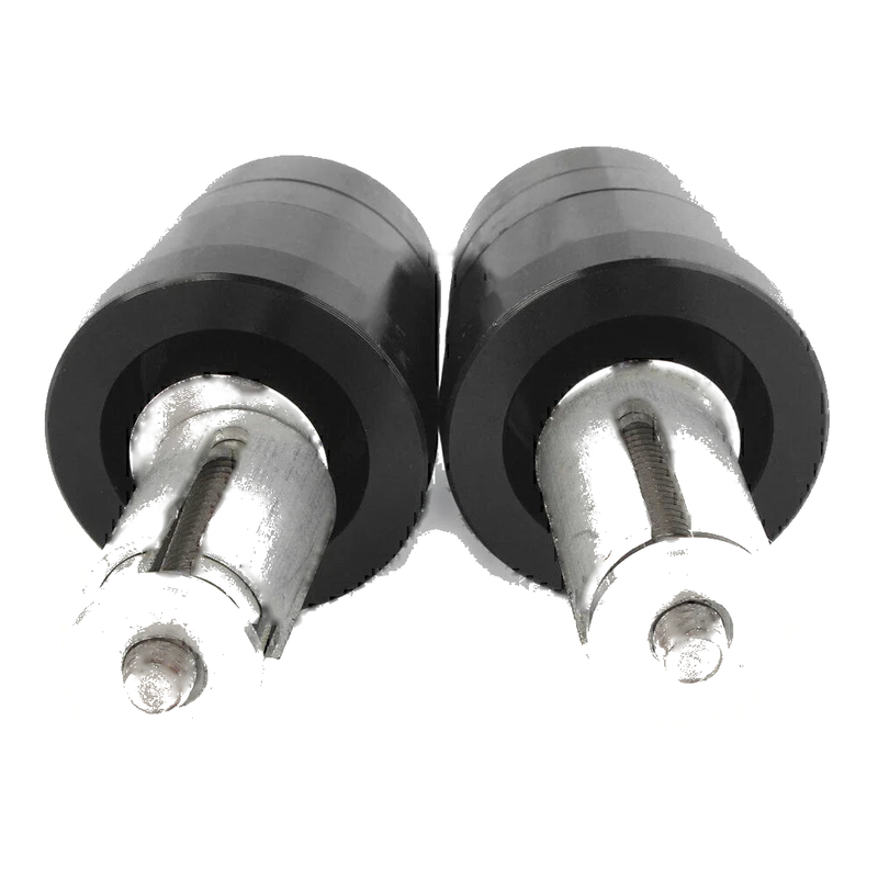 Honda CBR, CB, Yamaha YZ, YZF, Kawasaki Black Handlebar End Plugs
