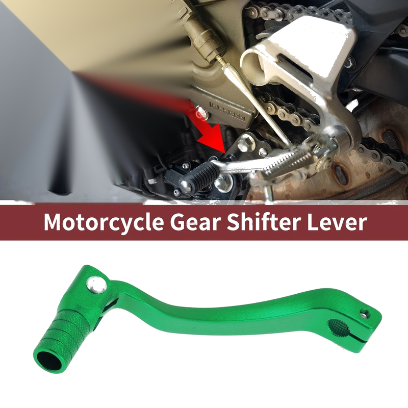 Kayo T6 Green Folding Gear Shifter Lever