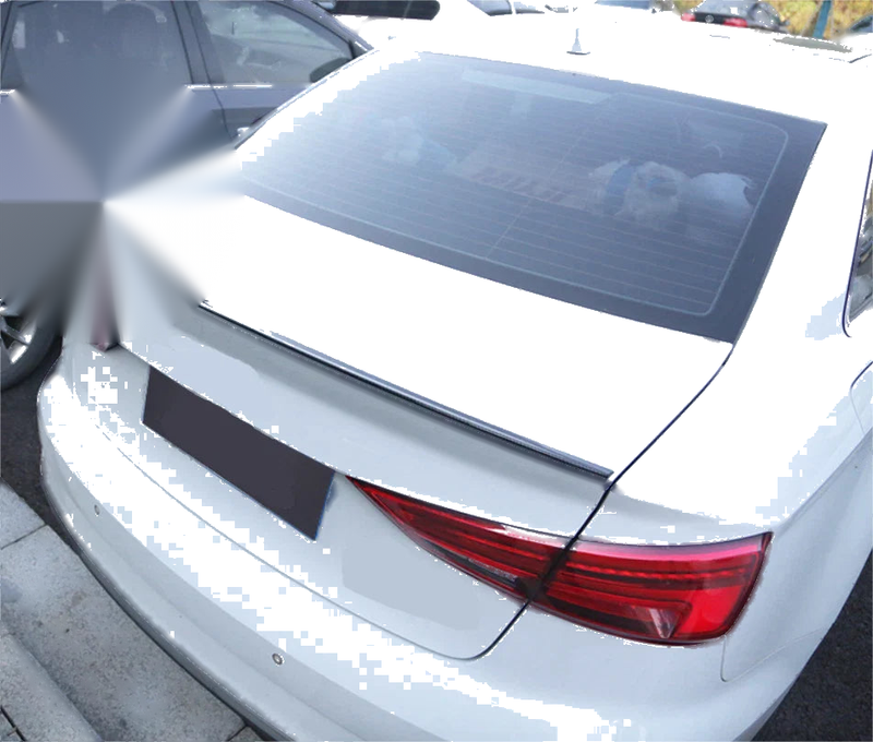 Audi A3 Sedan Rear Boot Spoiler Wing Glossy Black (2014-2020)