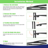 Honda CR-V Rear Window Wiper Blade (2017-2023)
