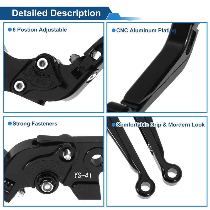Suzuki GSXR150 Adjustable Brake Clutch Levers (2017-2020)