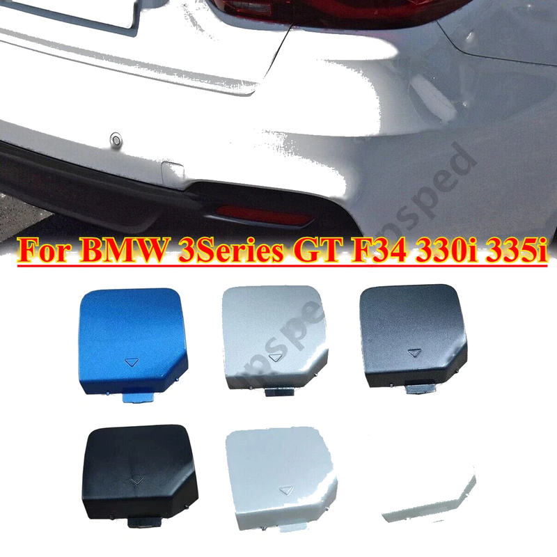 BMW 3 Series GT Rear Bumper Tow Hook Eye Cover (2013–2019)