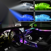 Car Ambient Light 500mm RGB LED Fiber Optic Interior Lamp Strips