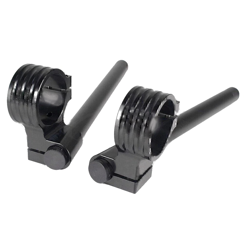 Motorcycle 36mm Black Clip On Handlebar Fork Tubes (Universal)