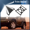 Jeep Front Left & Right Headlight Trim Bezels