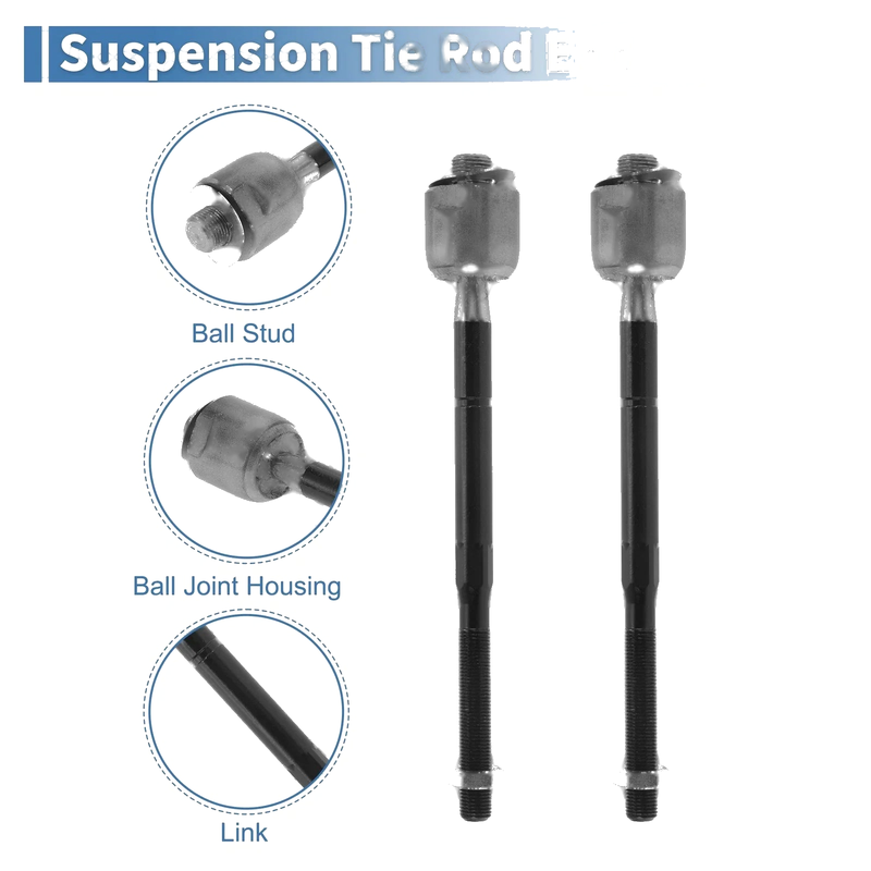 Chevrolet Colorado Front Inner Tie Rod End Links (2004-2006)