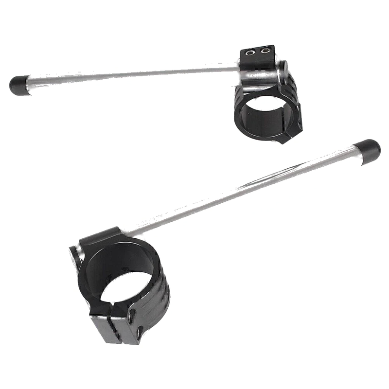Motorcycle 55mm Clip On Handlebar Fork Tubes (Universal)