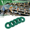Oil Seal Seal Ring TPU 14x26x5mm High Pressure Green 5 Pcs