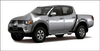 Mitsubishi L200 Triton Roof Mounted Grab Handle Gray (2005-2014)