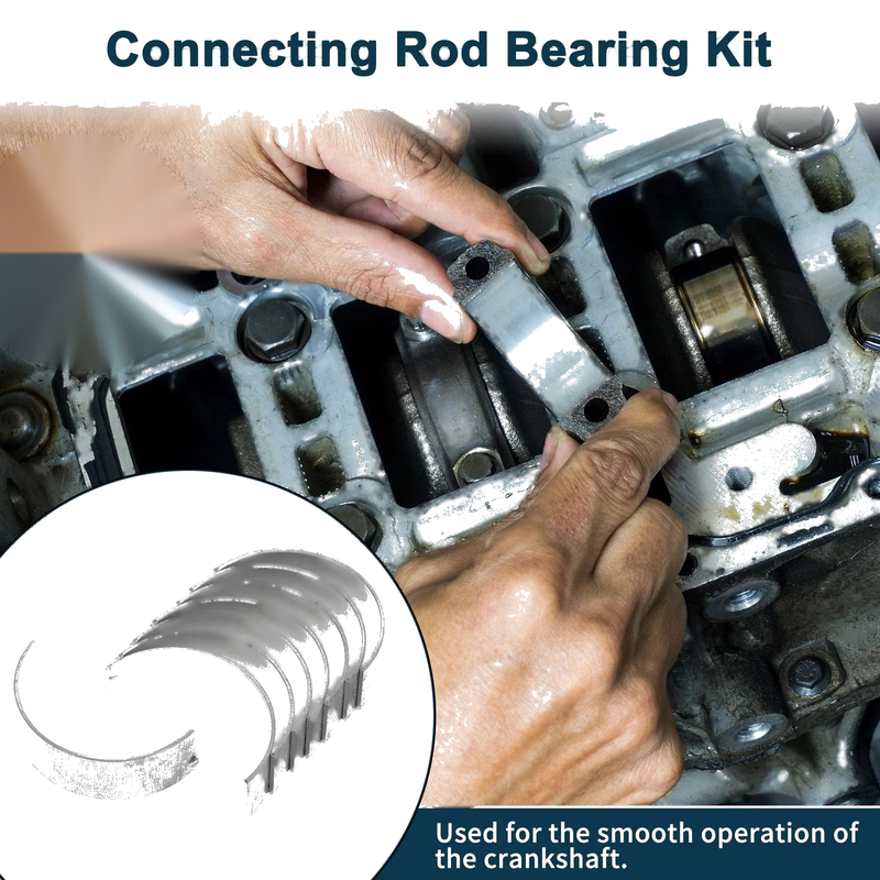 Kia Soul Rod Bearing Set 8Pcs (2014-2023)