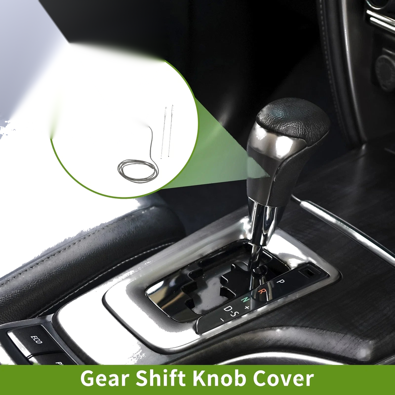 Toyota CH-R 1 Pc Gear Shift Knob Cover Pebbled Black Grey (2018–2022)
