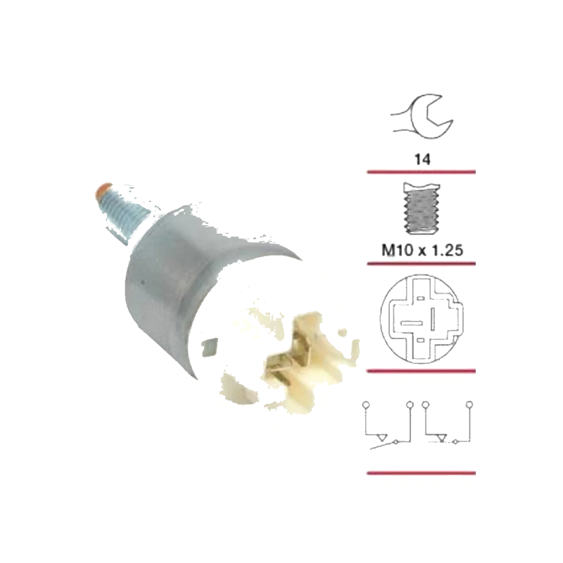 Toyota MR2 SW20 2.0L 3S-GTE 3S-GE Brake Stop Light Switch (1989-1991)