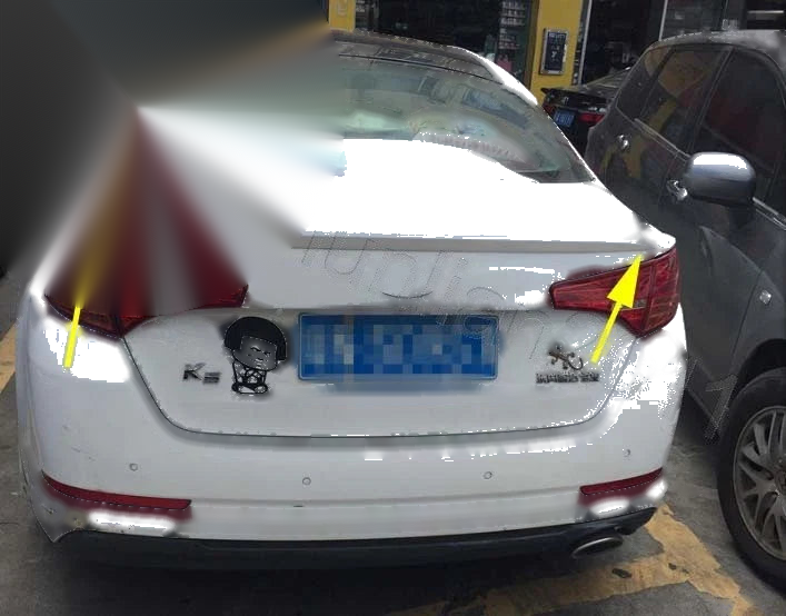 Kia Optima K5 Sedan Factory Style Spoiler Wing ABS (2010-2013)