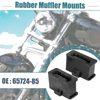 Harley-Davidson FL Trike 2 x Motorcycle Rubber Muffler Mounts