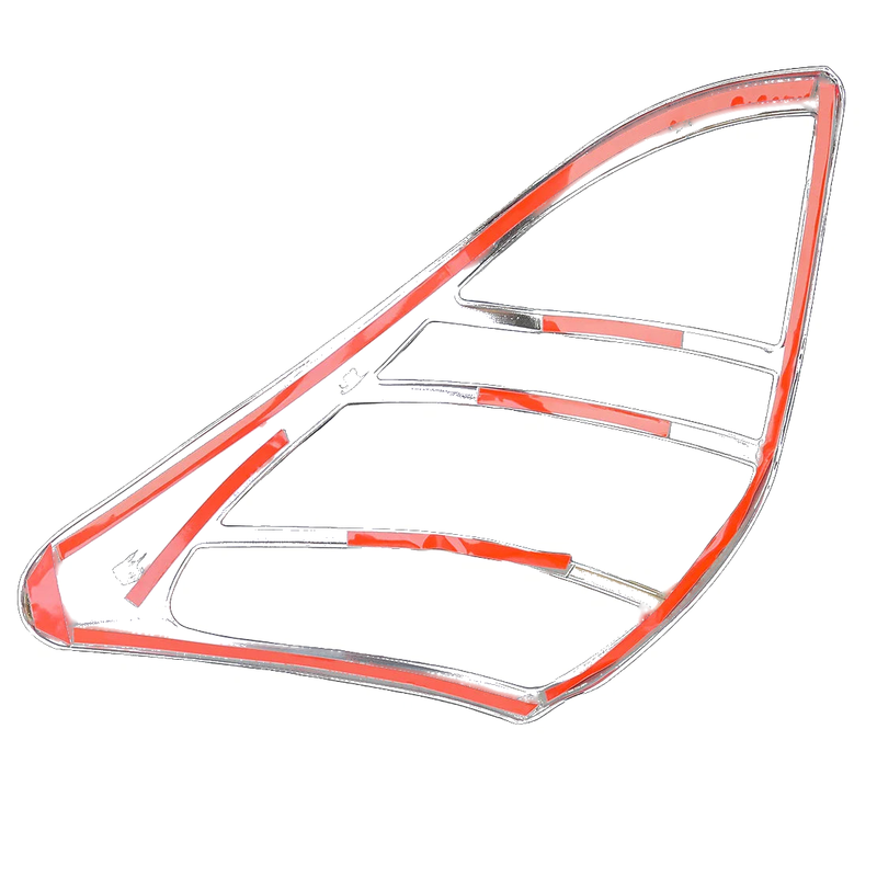 Toyota RAV4 Chrome Silver Brake Lamp Tail Light Cover (2006-2012)