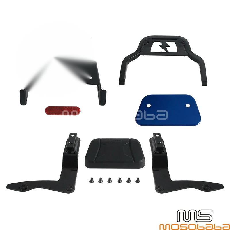 Harley Road Glide FLTRX FLTRK FLTRU Passenger Backrests w/Luggage Rack (2015-2023)